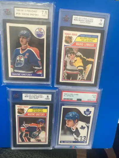 1985-86 OPC Hockey set 4  Graded Cards, View more