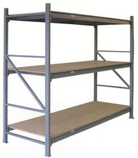 NEW & USED SHELVING, CANTILEVER RACKS, STORAGE BINS & CABINETS.
