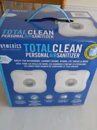 TotalClean® Personal UV Air Sanitizer 2-Pack - New, $20.00