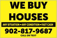 We buy houses, any condition, any situation. Fast Cash!