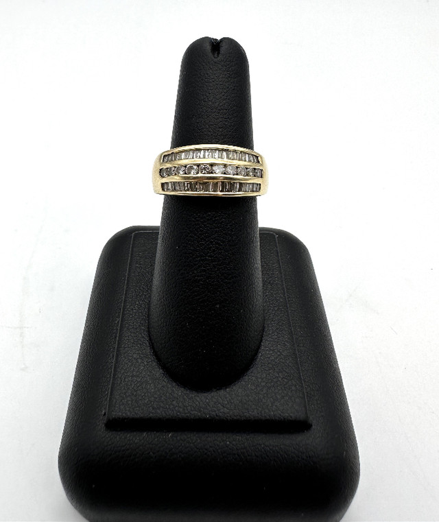 10K Three Row 4.90GM 1.00ct. Diamond Band $1,399 in Jewellery & Watches in Mississauga / Peel Region