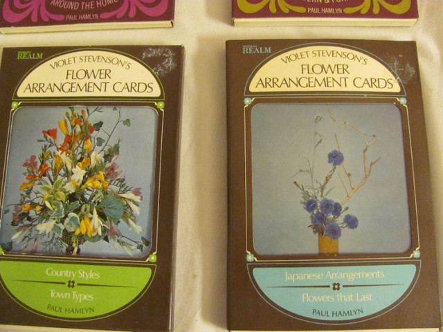 Flower Arranging Instruction Cards, 4 packs in Hobbies & Crafts in Prince George - Image 4