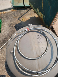 BX SHIELDED ELECTRICAL CABLE 14/2  9 FEET