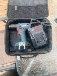 Bosch 18V drill and charger