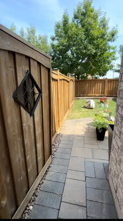 Fence deck stain  painting , View more