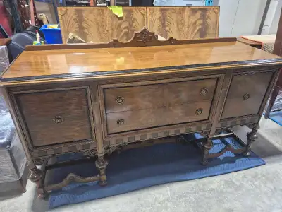 Walnut Victorian Sideboard, View more