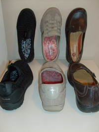 3 Pr. NEW Size 6.5 Women’s Shoes – 2 Pr. Skechers + Clark Shoes
