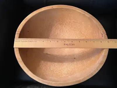 Vintage Baribocraft solid wood salad/mixing bowl, View more
