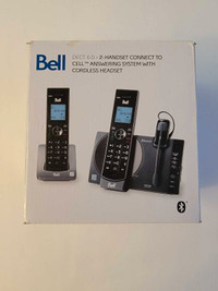 Bell BE6771-3 | 2-Handset Connect to Cell™ System | Cordless
