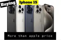 BUYIN IPHONE 15 PRO & 15 PRO MAX MORE THAN APPLE