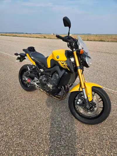 2015 yamaha mt09 / fz09 New tires Akrapovic exhaust Quick shifter Frame sliders Has quick attach yam...