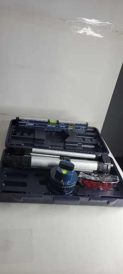 mastercraft rotary laser with tripod , View more