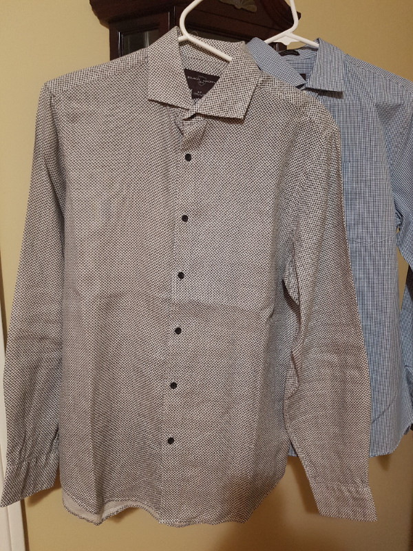 Men's Brown Black 1826 dress shirts, brand new, never worn. in Men's in City of Toronto - Image 4