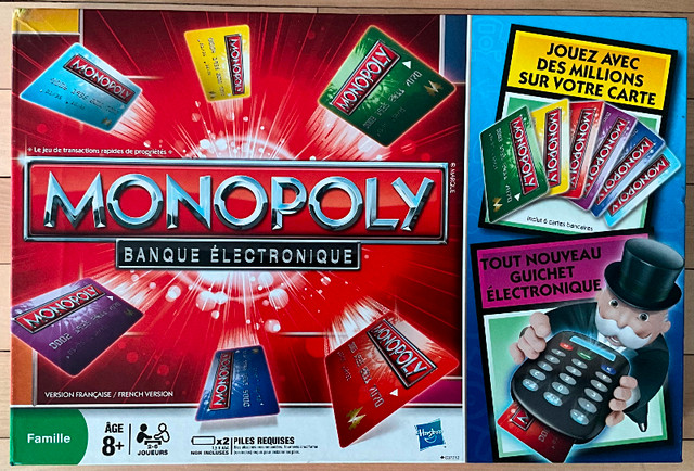 Monopoly banque électronique dans Jouets et jeux  à Trois-Rivières