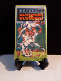 Vintage VHS Baseball Bloopers and Blunders Tape MLB 1996 Sealed