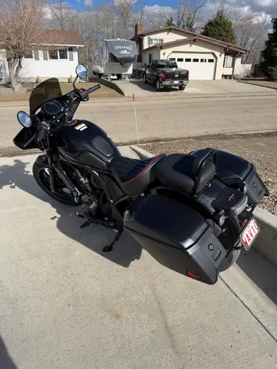 2023 Honda Rebel 1100 T Upgraded tires , seat shocks and much more. Selling do to health issues it’s...