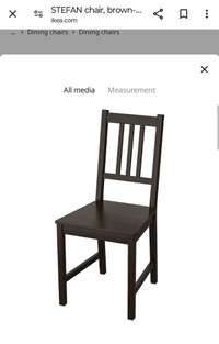 One Ikea chair