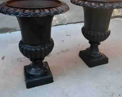 cast iron urns, View more