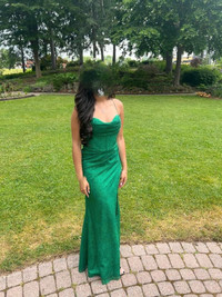 Green Prom Dress Size 2