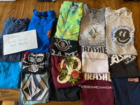 lot de vêtements 48 morceaux VANS VOLCOM TRASHER ELEMENT ...