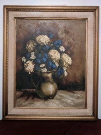 Beautiful Large Floral Painting