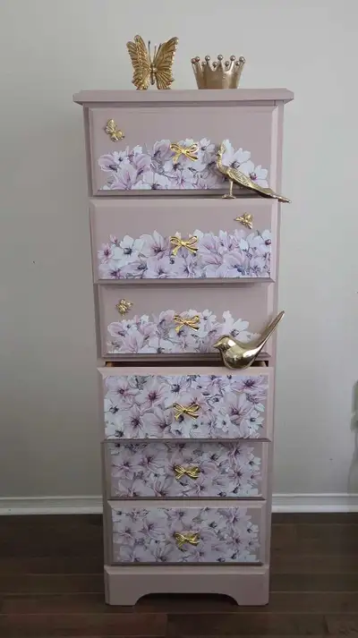 SIX DRAWER SLIM DRESSER, View more