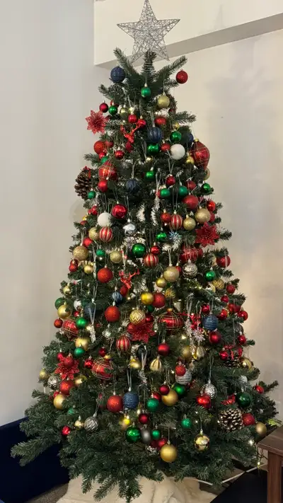 Ajoutez une touche festive à votre intérieur avec ces décorations de Noël scintillantes! Ce lot comp...