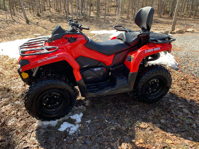 2022 Can Am 570 Outlander with two up seat in ATVs in Trenton