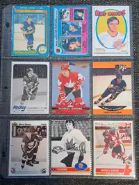Marcel Dionne Hockey cards 
