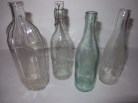 lot de bouteille vintage ancienne