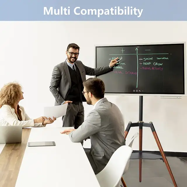 ETHU Easel TV Stand for 32-65 inch Screens - Height Adjustable  in TVs in Markham / York Region - Image 3