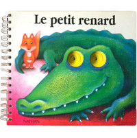 Rare, 1992,  ''Le Renard'' - livre à trous, Ed. Nathan