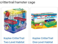 3 Kaytee Critter Trail Hamster Cages And Accessories
