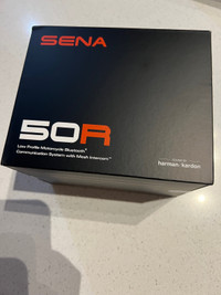 Sena 50R motorcycle communication device brand new