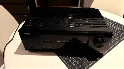 Denon AVR-E200 5.1 AV Receiver — 75W per Channel, View more