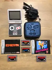 NES Nintendo Gameboy Advance SP Super bundle 