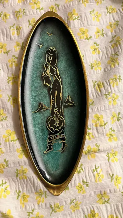 Vintage Oppenheimer 7 3/4” Decorative Wall Tray, View more
