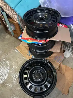 I have 4 steel rims bolt patterns size 5x114.3mm bore size is 64.1mm wheels size is 19inch with 4 ti...