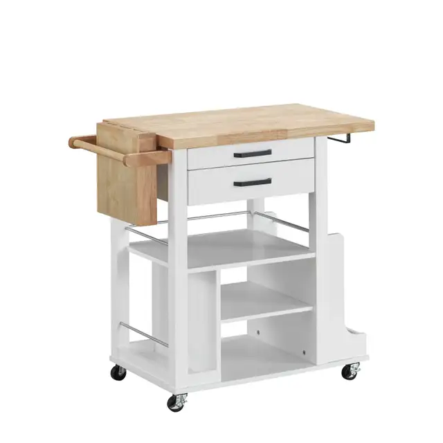ACME Kitchen Island Cart Cabinet BRAND NEW SEALED in Hutches & Display Cabinets in London - Image 9