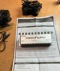 chargeur 9 volt, Power supply pour pedal guitar