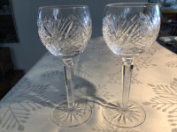 2 TYRONE ANTRIM Crystal Wine Glasses
