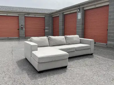 Light Grey Sectional , View more