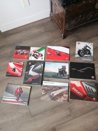 Ducati brochures like new mint rare....