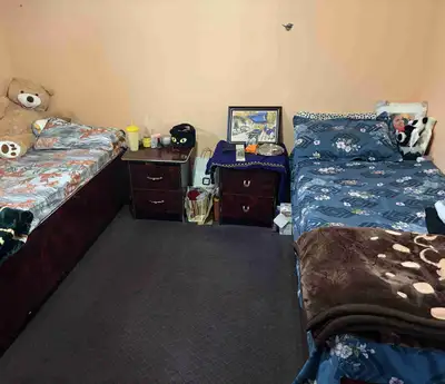 Two rooms available now for rent, one private and one shared room. Rooms are prefurnished with alot...