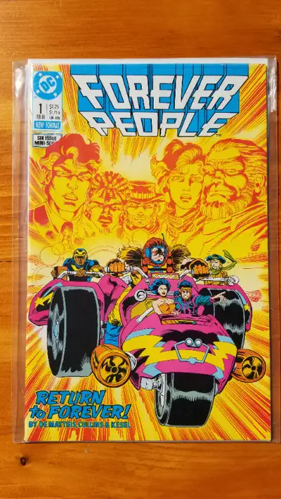 Forever People - comic - DC Comics - Issue 1 - vol 2 - Feb 1988 NM See my ads for other comics - Buy...