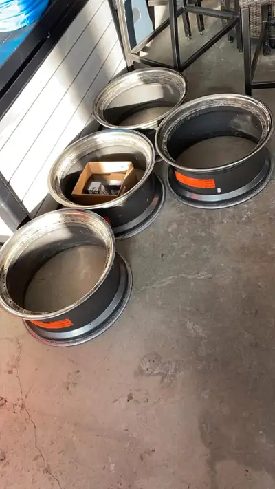 Available if you're reading this... 4 BBS RSII Barrels only 18x8.5 Sold the faces $800 Shipping avai...