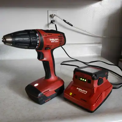 Hilti Cordless Drill SPF 18-A, 2 Li-Ion Batteries & Charger, View more