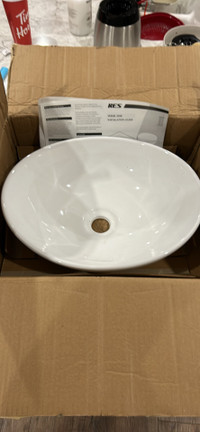 Ceramic Vessel Sink 16” x 13” BRAND NEW