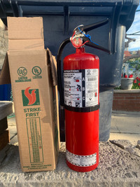 New strike first extinguishers 10lb