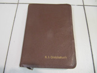 Thompsons Leather Clad Chain Reference Bible 4th Edition Cir1964